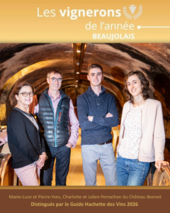 Elus "Meilleurs Vignerons de l'année" en Beaujolais par la Guide Hachette